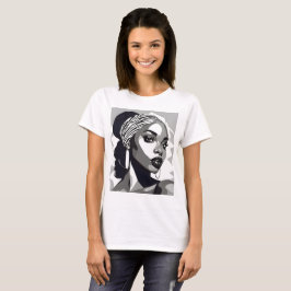 Camiseta Retrato de una mujer negra