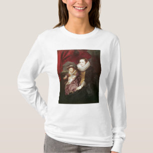 Camiseta Retrato de una mujer y de un niño