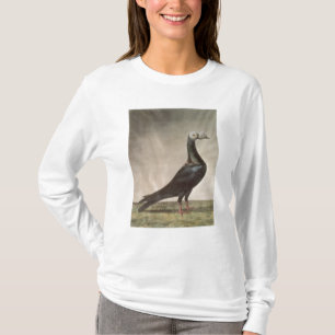 Camiseta Retrato de una paloma mensajera