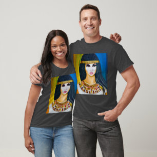 Camiseta Retrato de una princesa egipcia