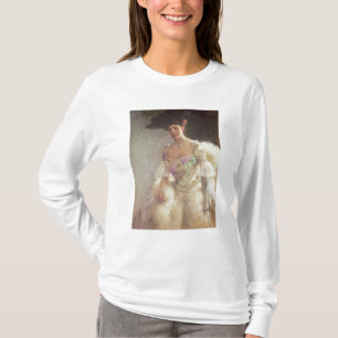 Camiseta Retrato de una señora en el vestido de noche, 190