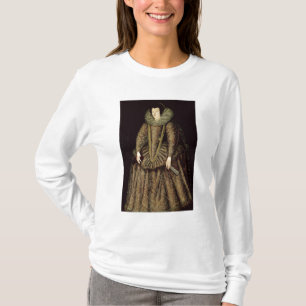 Camiseta Retrato de una señora en vestido isabelino