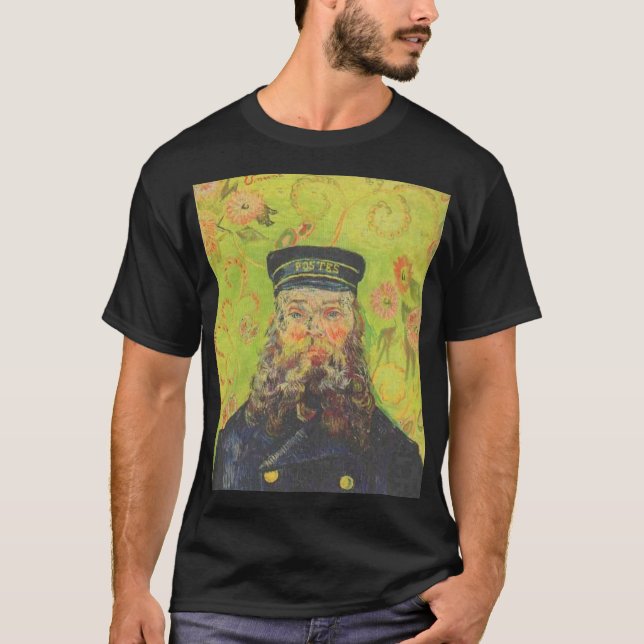 Camiseta retrato de Van Gogh del roulin de José del cartero (Anverso)