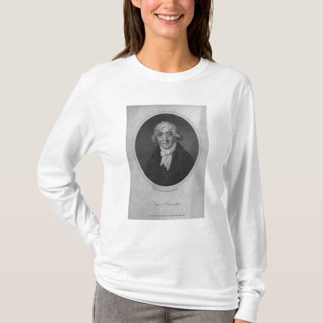Camiseta Retrato de Venancio Rauzzini (Anverso)