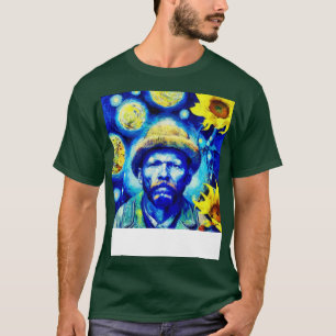 Camiseta Retrato de Vincent van Gogh