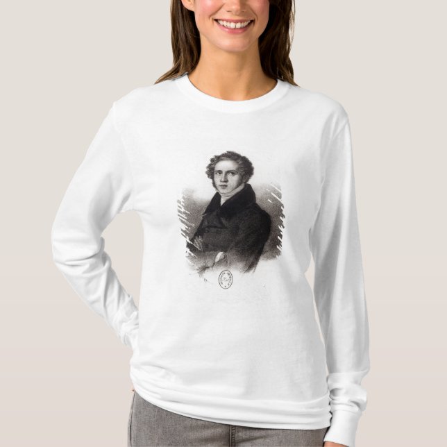 Camiseta Retrato de Vincenzo Bellini (Anverso)