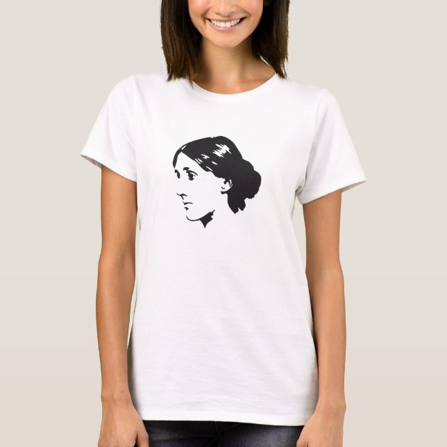 Camiseta Retrato de Virginia Woolf (Anverso)