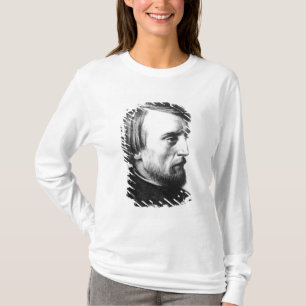 Camiseta Retrato de Vissarion Grigorievich Belinsky