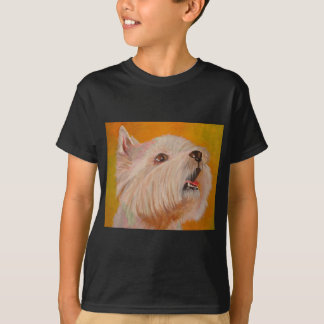 Camiseta Retrato de West Highland White Terrier