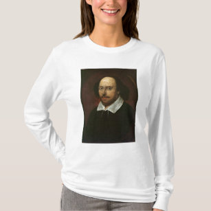 Camiseta Retrato de William Shakespeare c.1610