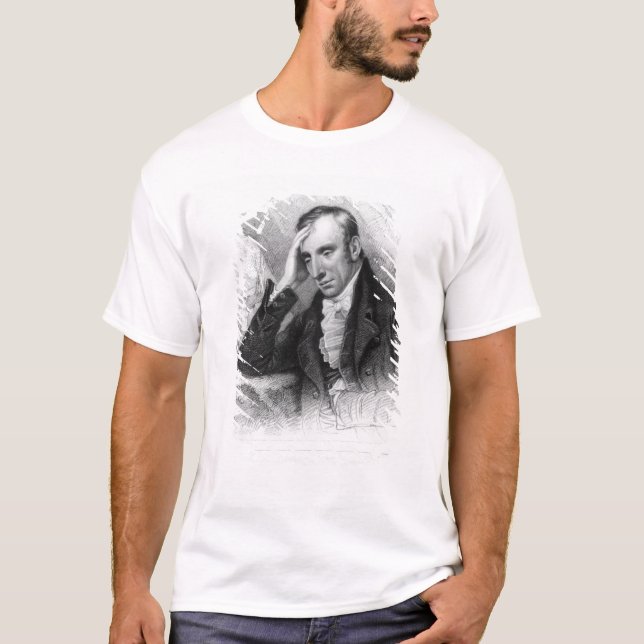 Camiseta Retrato de William Wordsworth (Anverso)