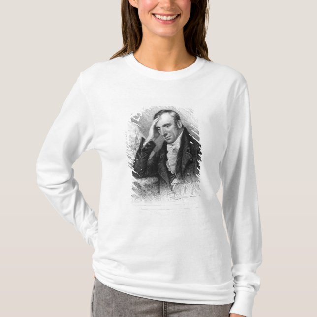 Camiseta Retrato de William Wordsworth (Anverso)