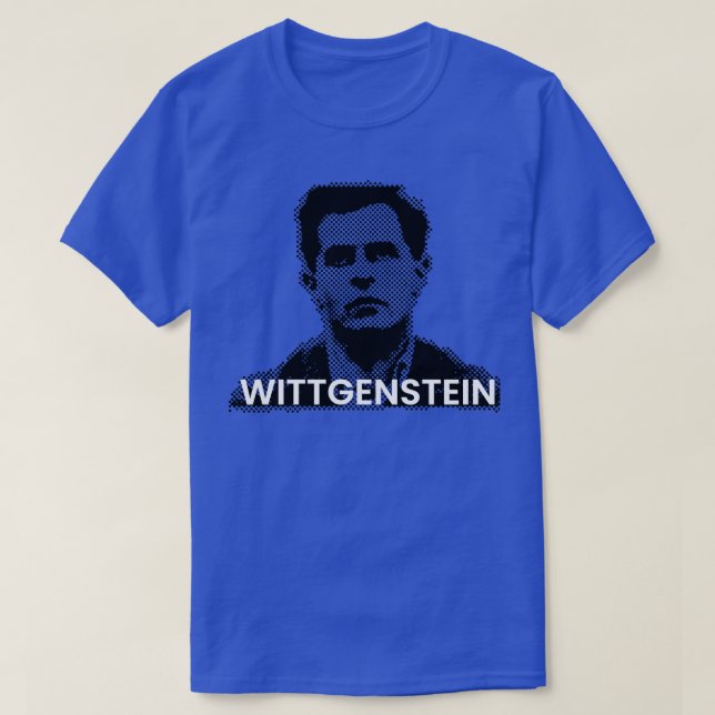 Camiseta Retrato de Wittgenstein (Diseño del anverso)
