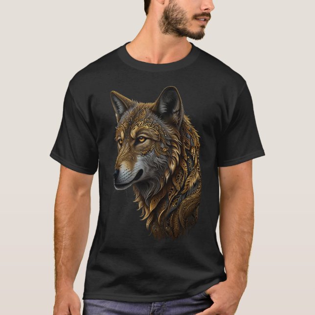 CAMISETA RETRATO DE WOLF (Anverso)