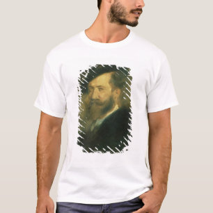 Camiseta Retrato del artista Wilhelm Busch , c.1878