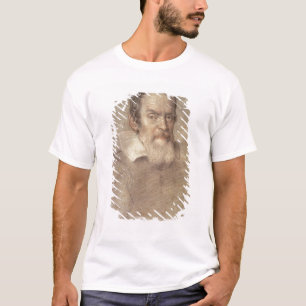 Camiseta Retrato del astrónomo de Galileo Galilei