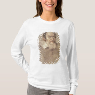 Camiseta Retrato del astrónomo de Galileo Galilei