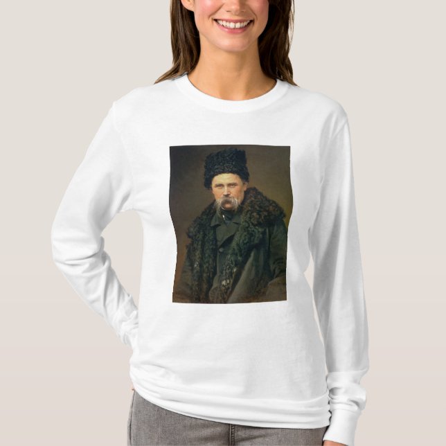 Camiseta Retrato del autor ucraniano (Anverso)