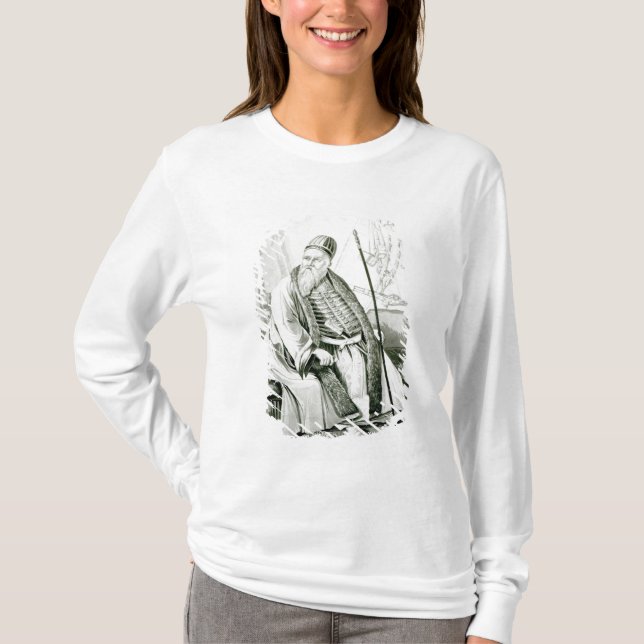 Camiseta Retrato del bajá de Ali de Yannina (Anverso)