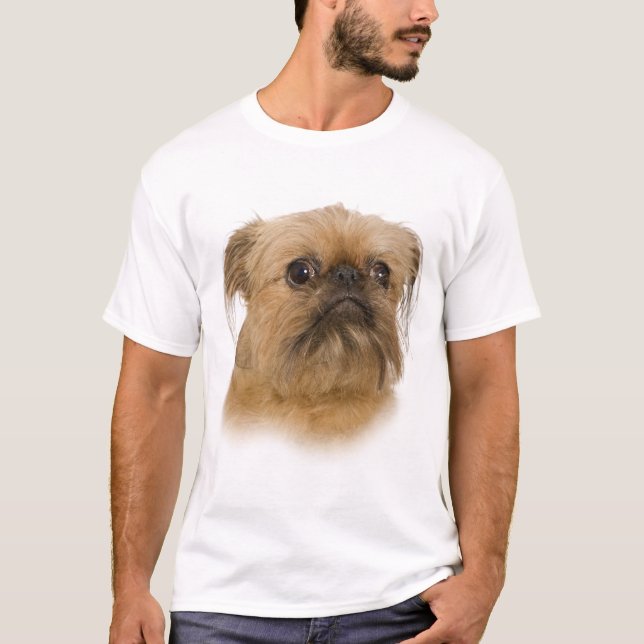 Camiseta Retrato del brux de Griffon (Anverso)