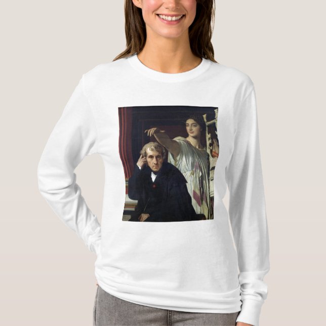 Camiseta Retrato del compositor italiano Cherubini (Anverso)