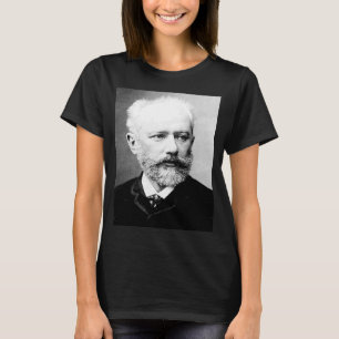 Camiseta retrato del compositor Tchaikovsky