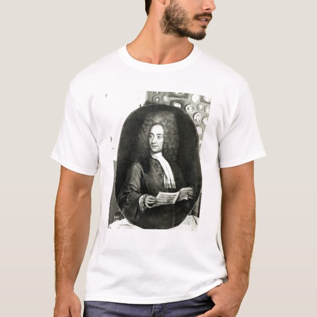 Camiseta Retrato del compositor Tomás Juan (Anverso)