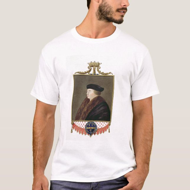 Camiseta Retrato del conde de los Ist de Thomas Cromwell (Anverso)