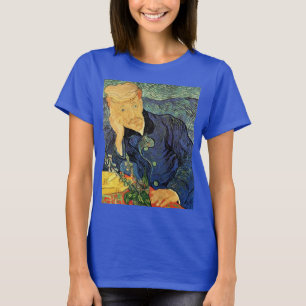Camiseta Retrato del Doctor Gachet por Vincent van Gogh