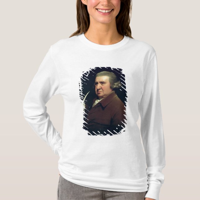 Camiseta Retrato del Dr. Erasmus Darwin (Anverso)