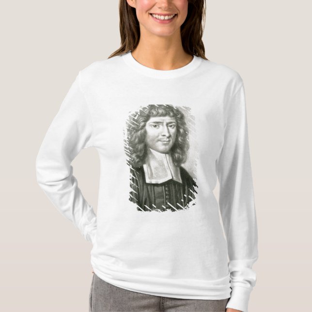 Camiseta Retrato del Dr. Isaac Barrow (Anverso)