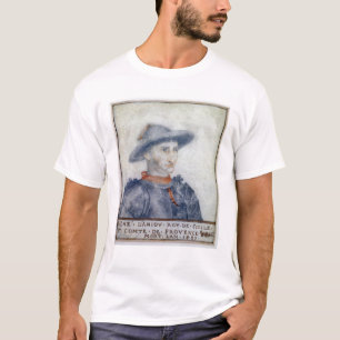Camiseta Retrato del duque de Rene I de Anjou