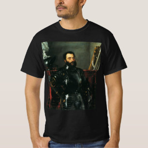 Camiseta Retrato del duque de Urbino por Tiziano