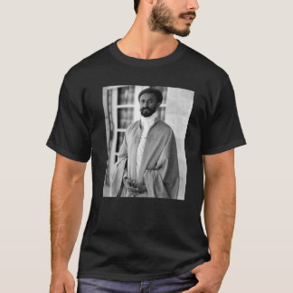 Camiseta Retrato del emperador Haile Selassie
