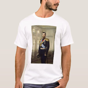 Camiseta Retrato del emperador Nicolás II, 1900