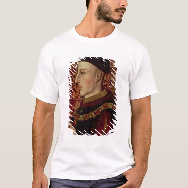 Camiseta Retrato del Enrique V (Anverso)
