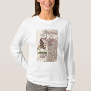 Camiseta Retrato del facsímil de Geoffrey Chaucer de