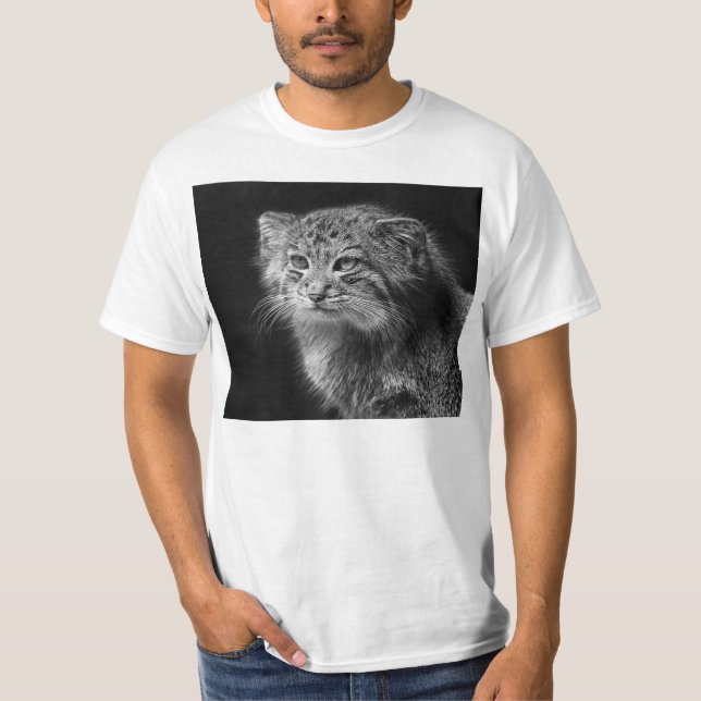 Camiseta Retrato del gato de Pallas (Anverso)
