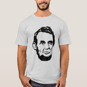 Camiseta retrato del gigante de Abraham Lincoln