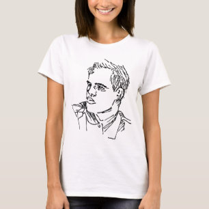 Camiseta Retrato del gran maestro de ajedrez Magnus Carlsen
