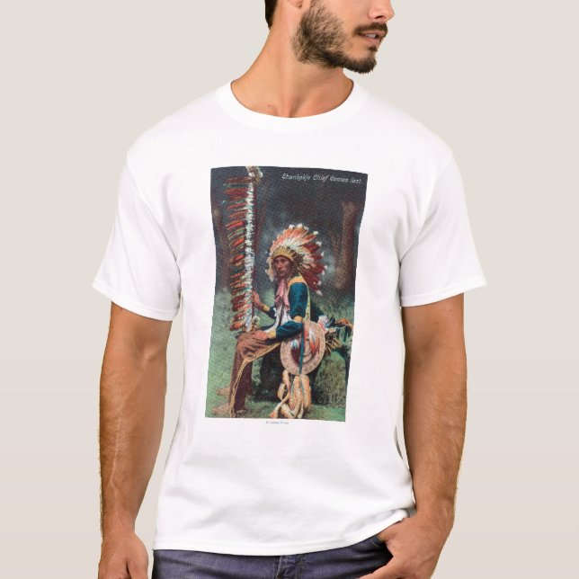 Camiseta Retrato del jefe de Ehankekle (Anverso)