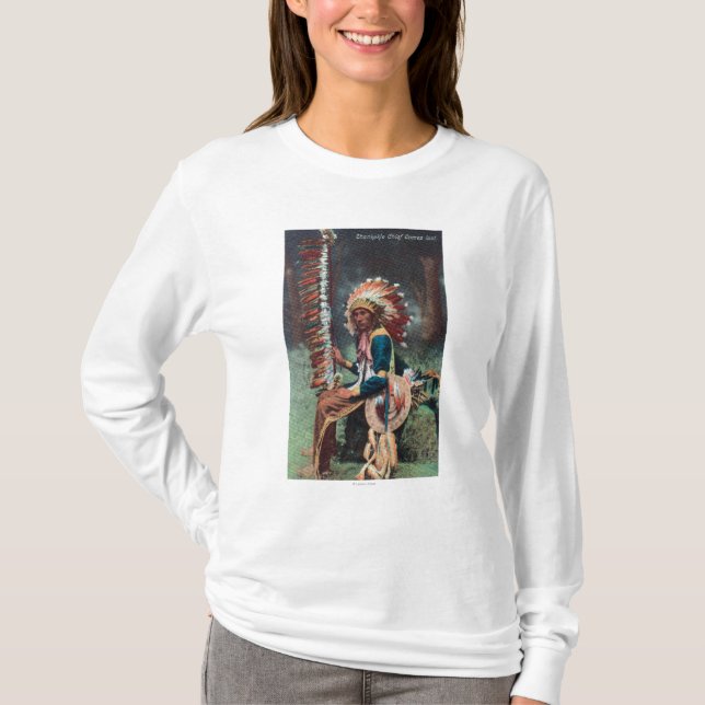 Camiseta Retrato del jefe de Ehankekle (Anverso)