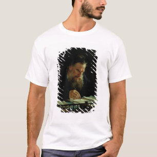 Camiseta Retrato del lev Tolstoy