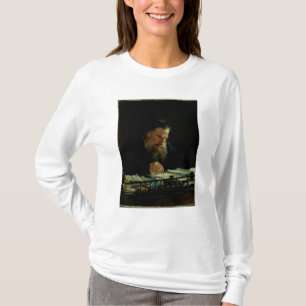 Camiseta Retrato del lev Tolstoy