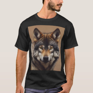 Camiseta Retrato del lobo