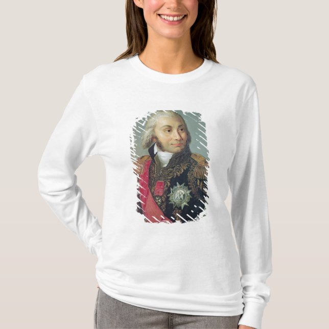 Camiseta Retrato del mariscal Jean-Baptiste Jourdan (Anverso)