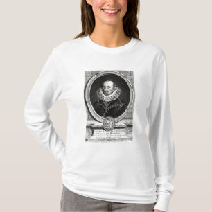 Camiseta Retrato del medallón de Pedro de Bourdeille