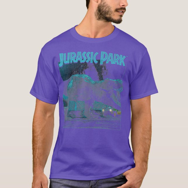 Camiseta Retrato del Parque Jurásico TRe Roar (Anverso)