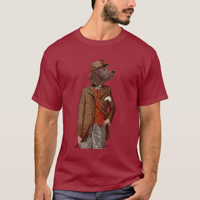 Camiseta Retrato del piloto del asiento rojo (Anverso)