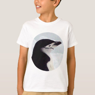 Camiseta Retrato del pingüino de Chinstrap